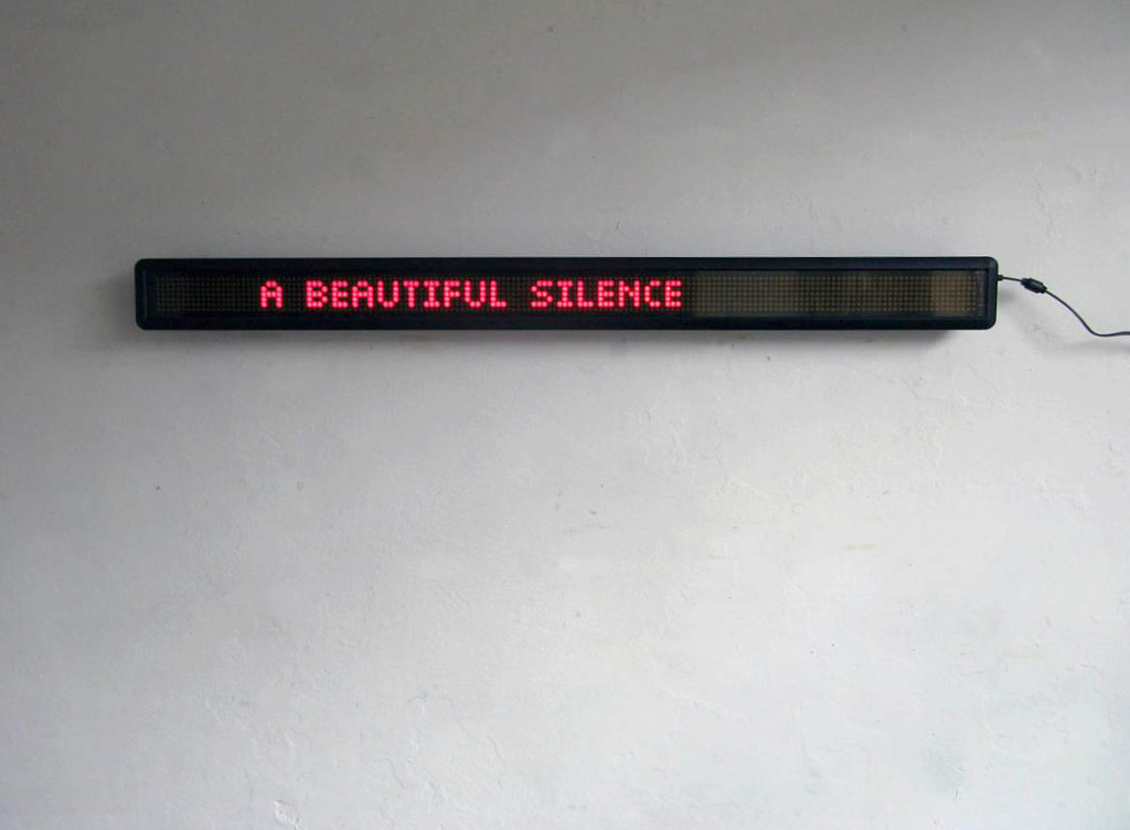 EBENSPERGER Etchells: A Beautiful Silence/A Temporary Sadness Works