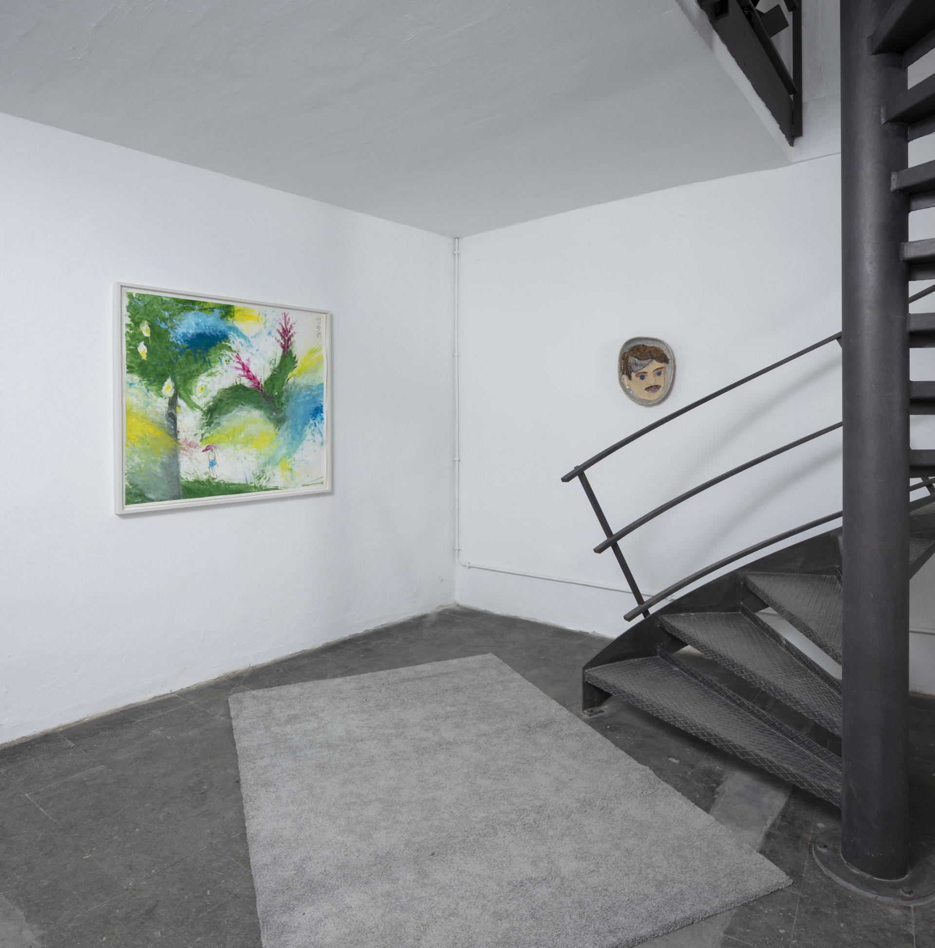 EBENSPERGER Hachmeister: Selbstporträt in Hausschuhen Installation View